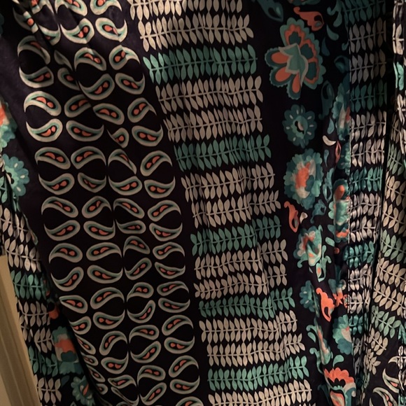 ArtisanNY Paisley Floral kimono style robe - Picture 3 of 3